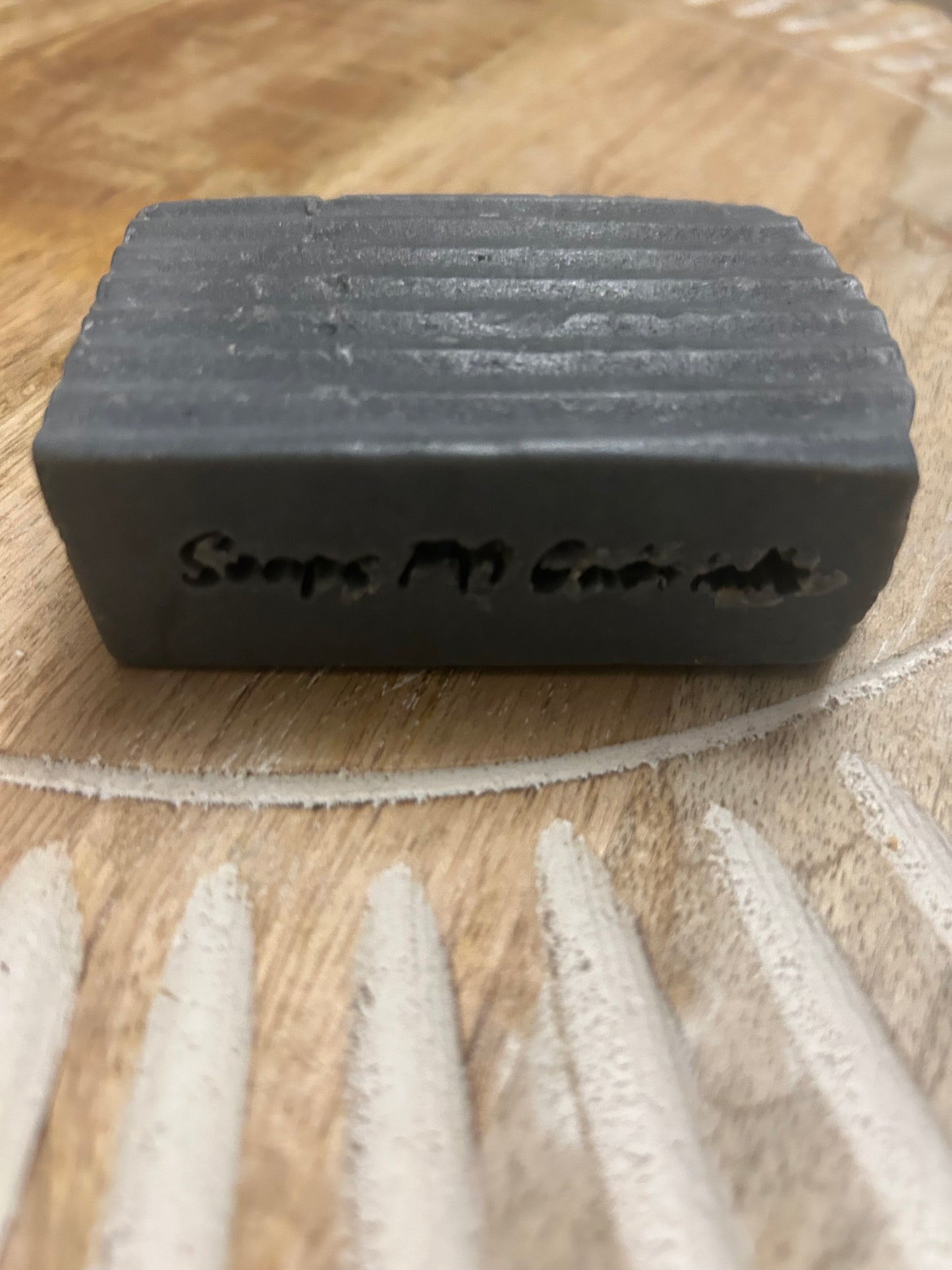 Charcoal soap