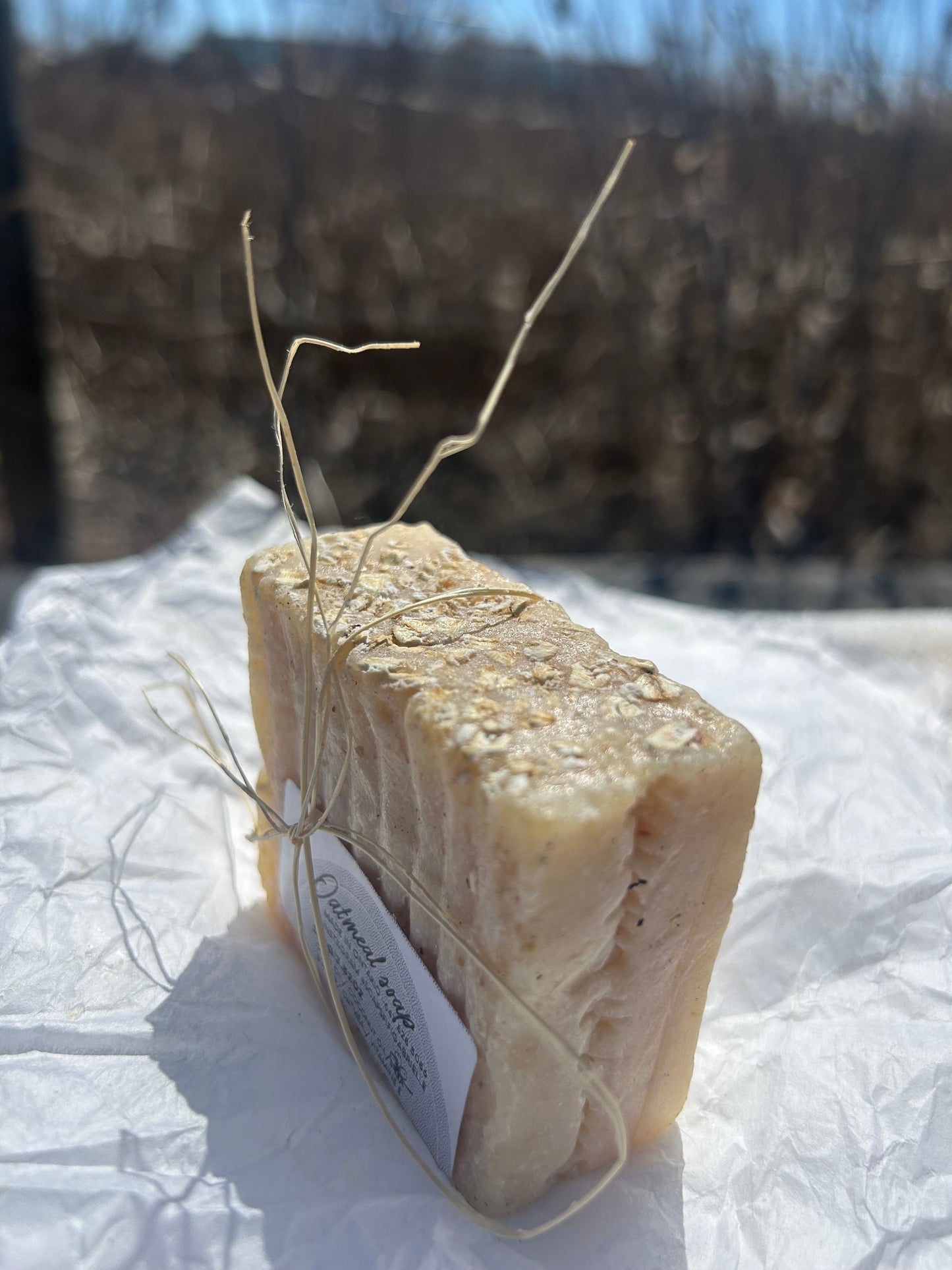 Oatmeal soap