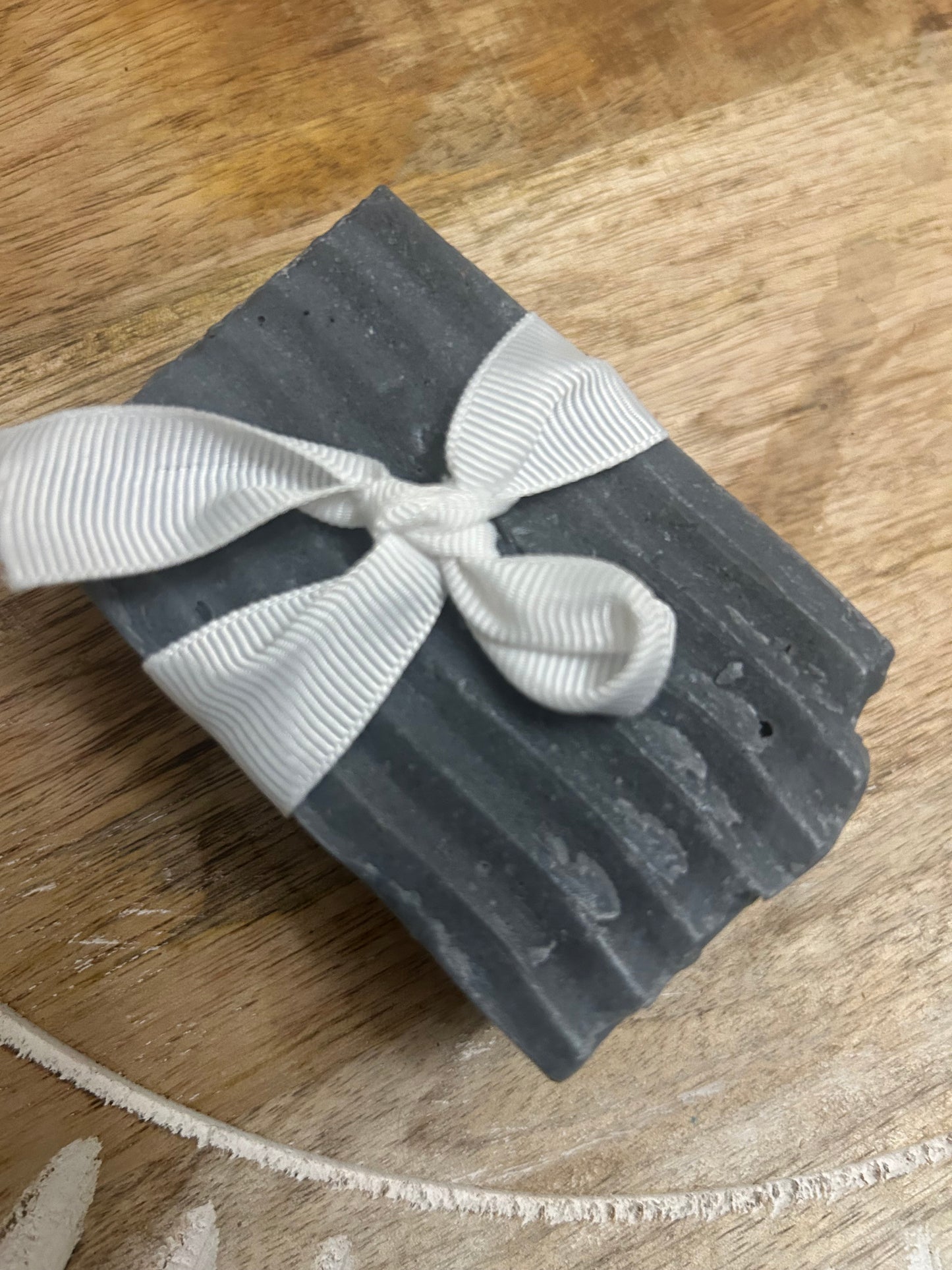Charcoal soap