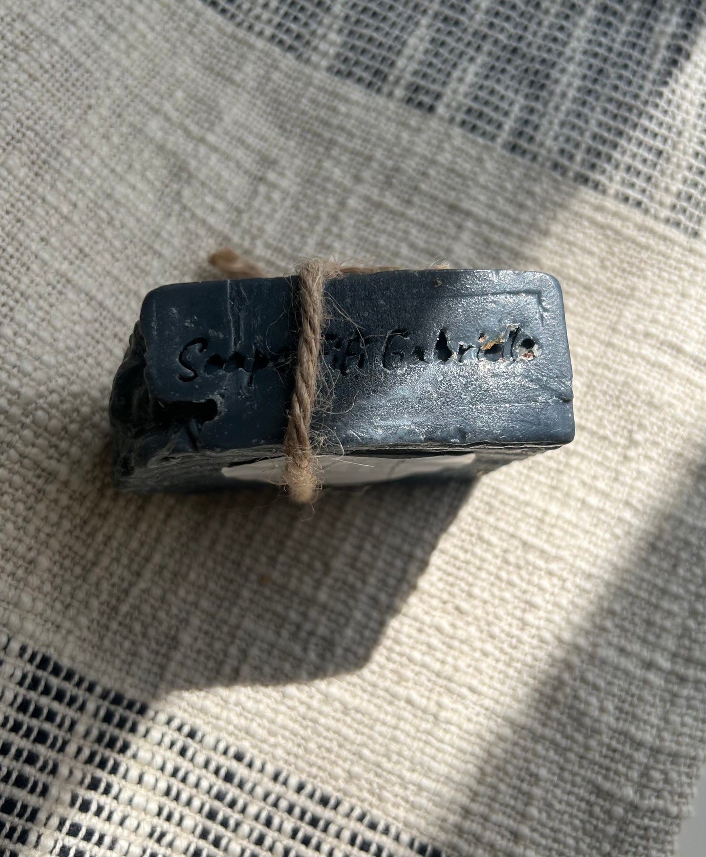 Charcoal soap