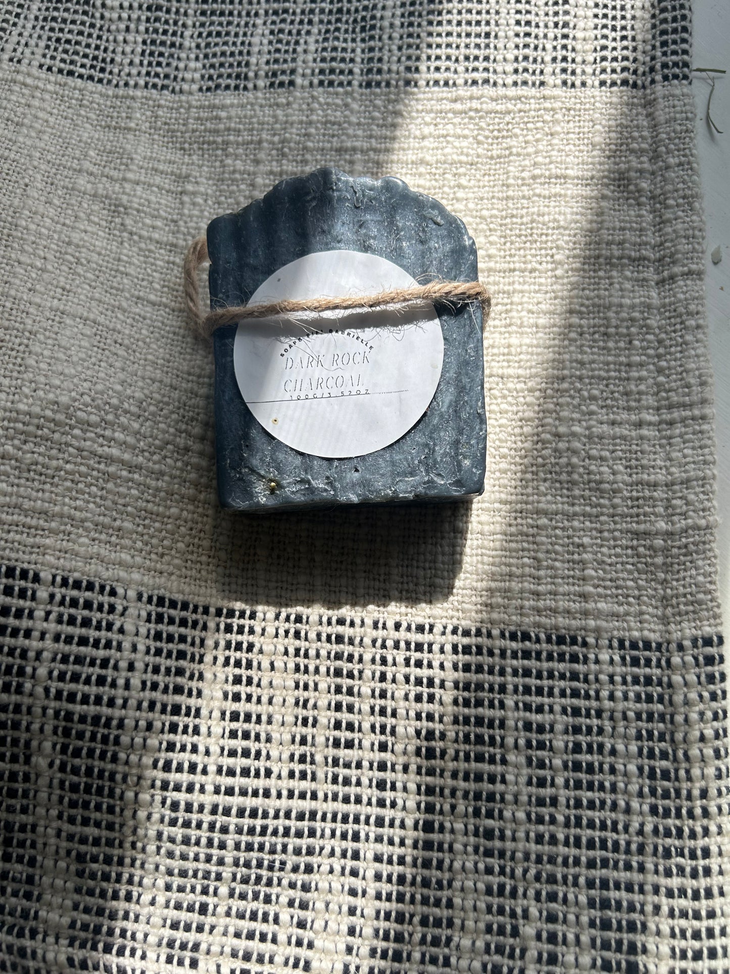 Charcoal soap