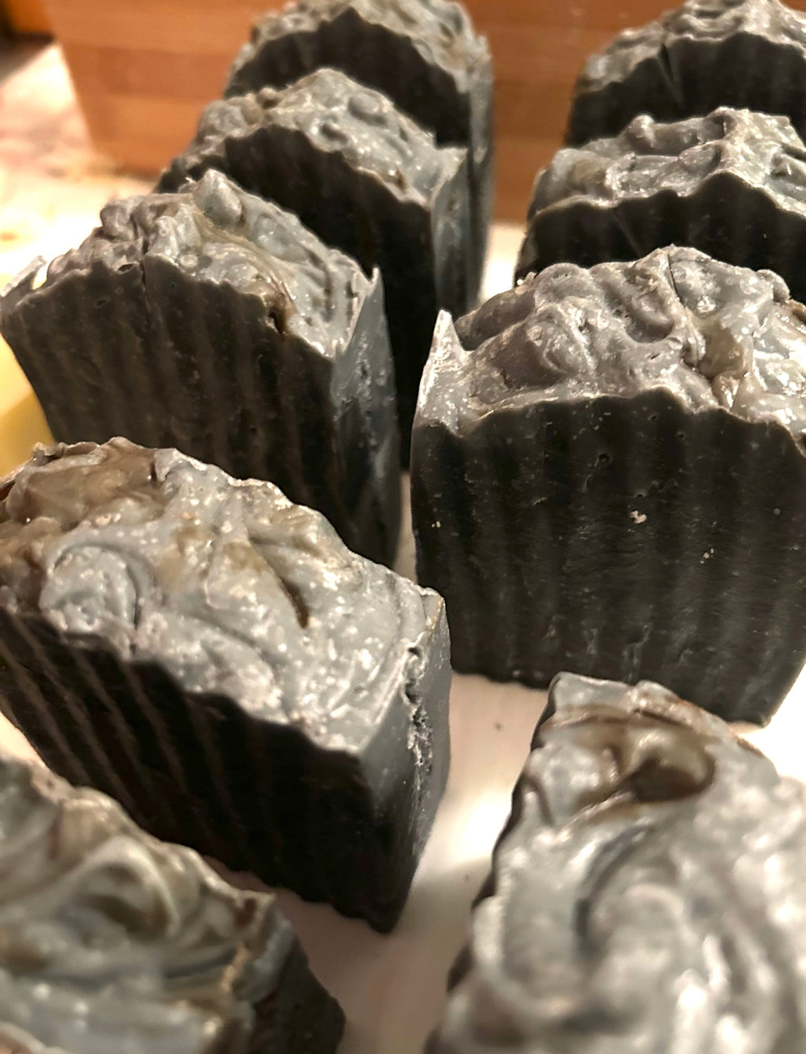 Charcoal soap