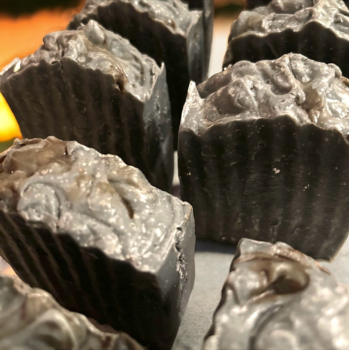 Charcoal soap