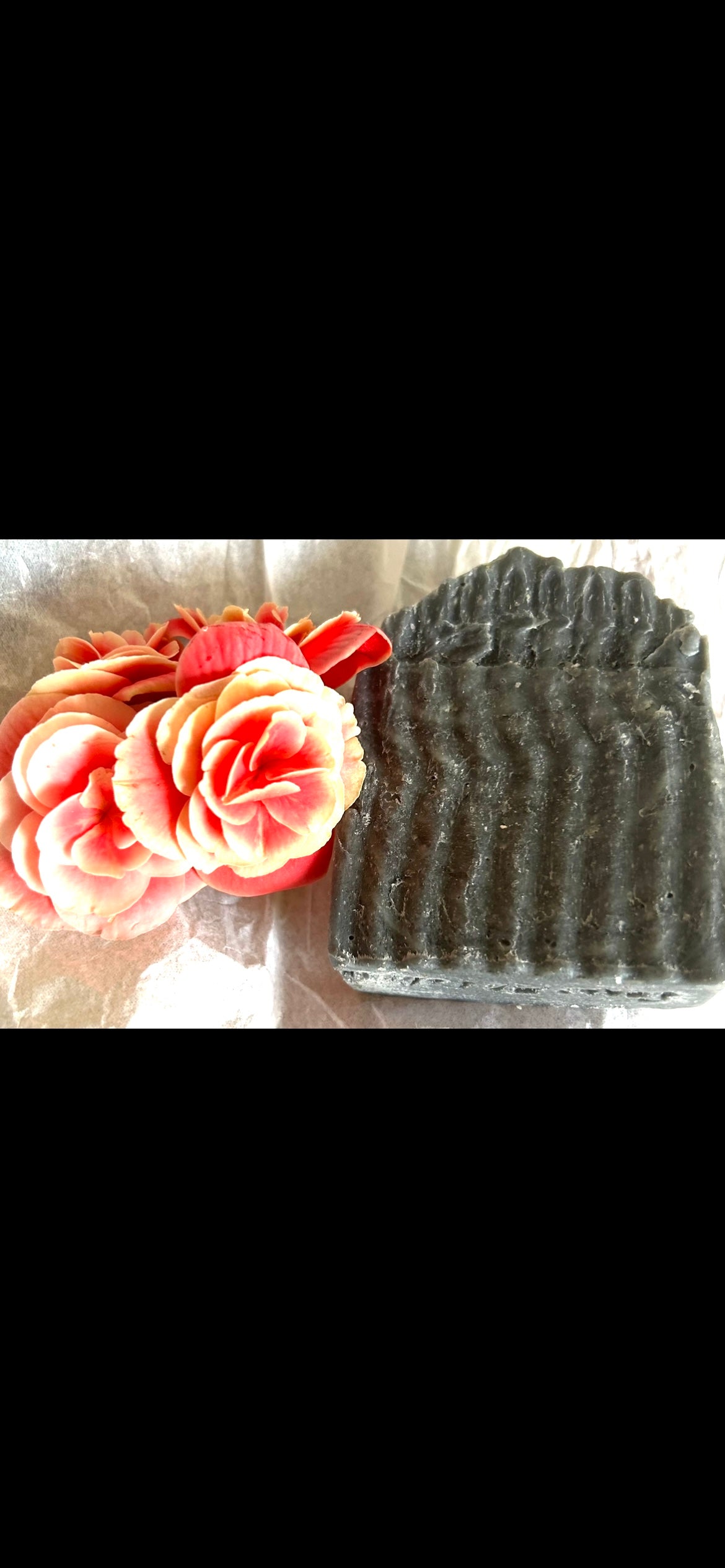 Charcoal soap